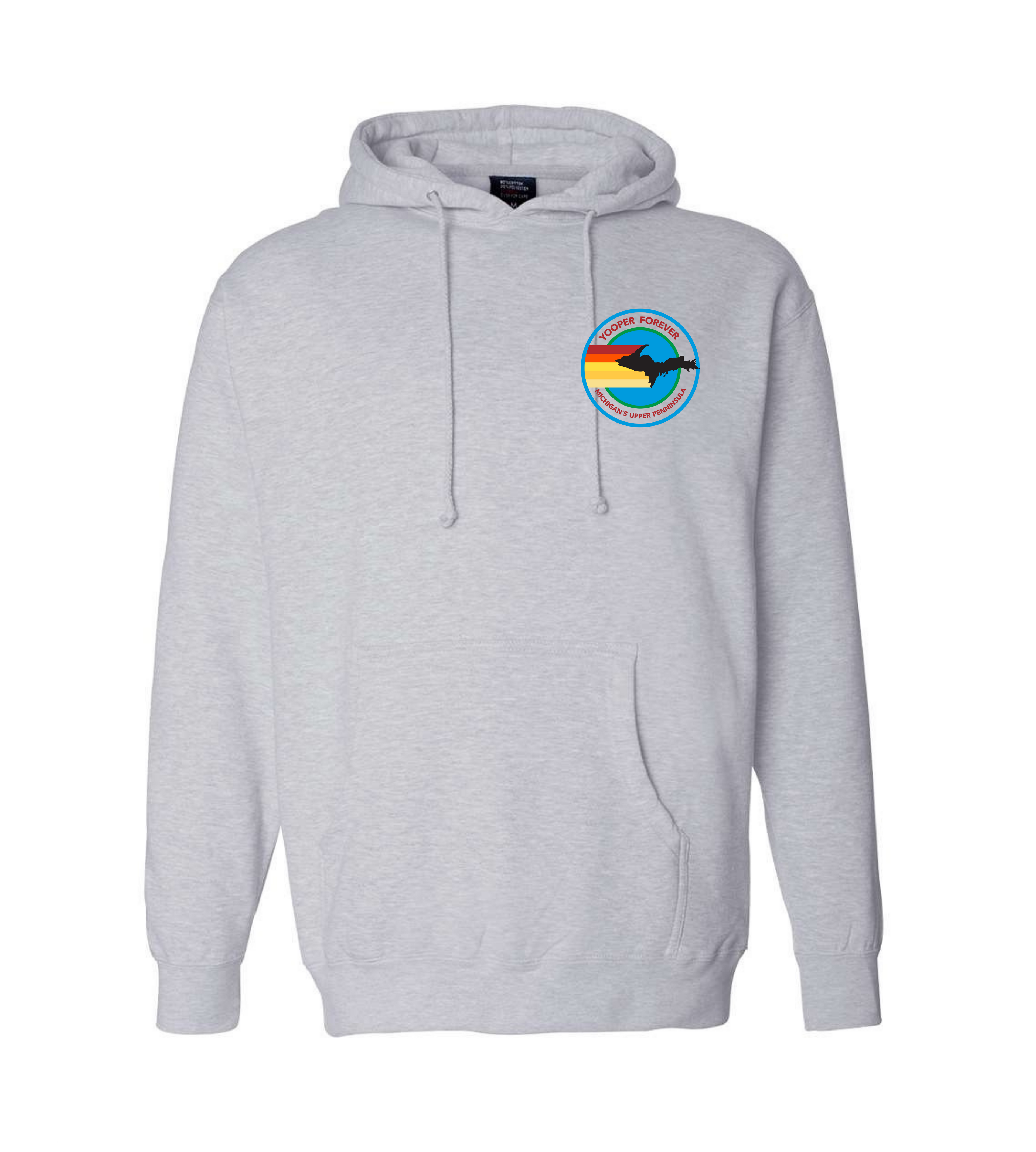 Yooper Forever Long Sleeve Hooded Sweatshirt