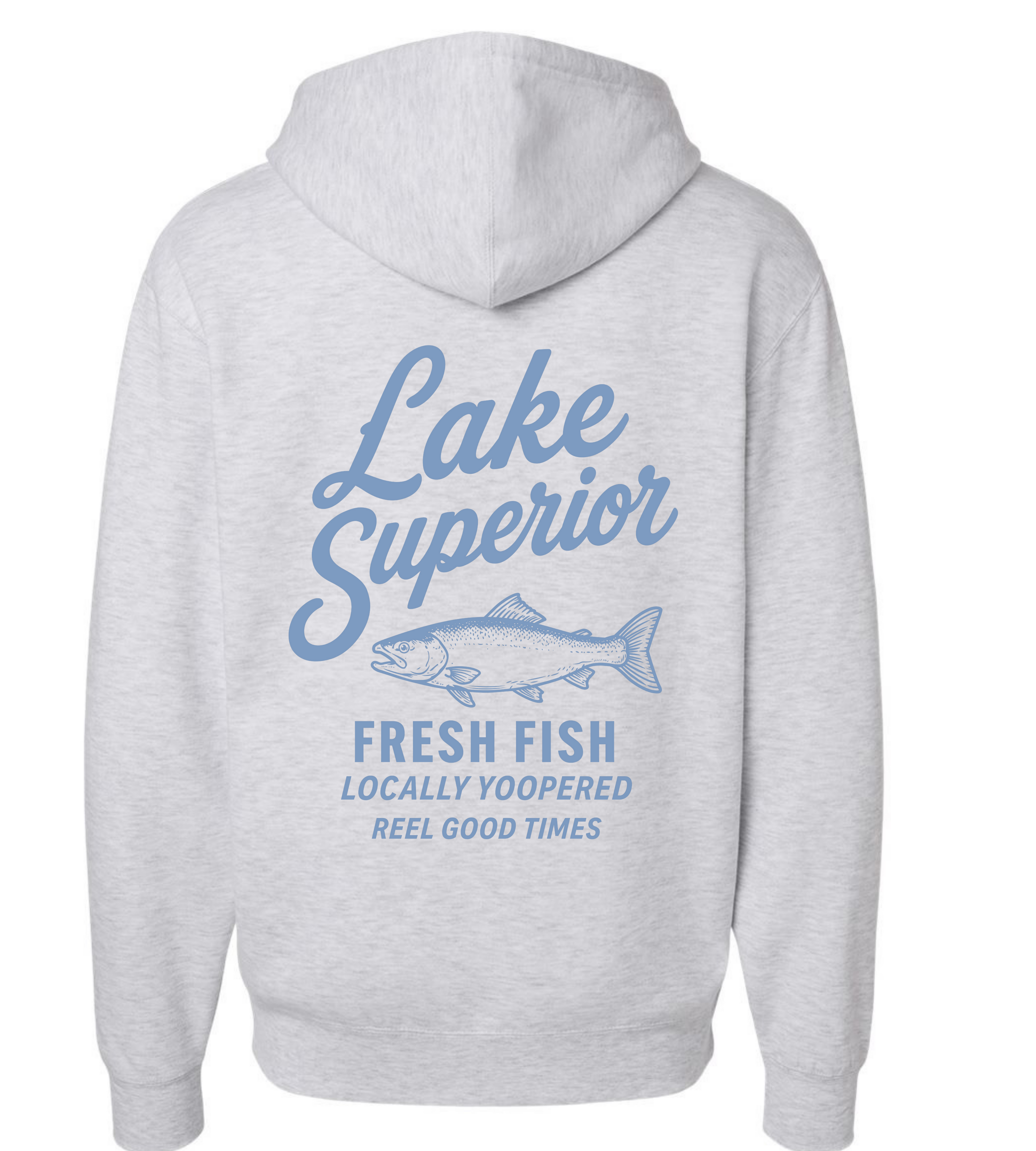 Fresh Fish Long Sleeve Hoody