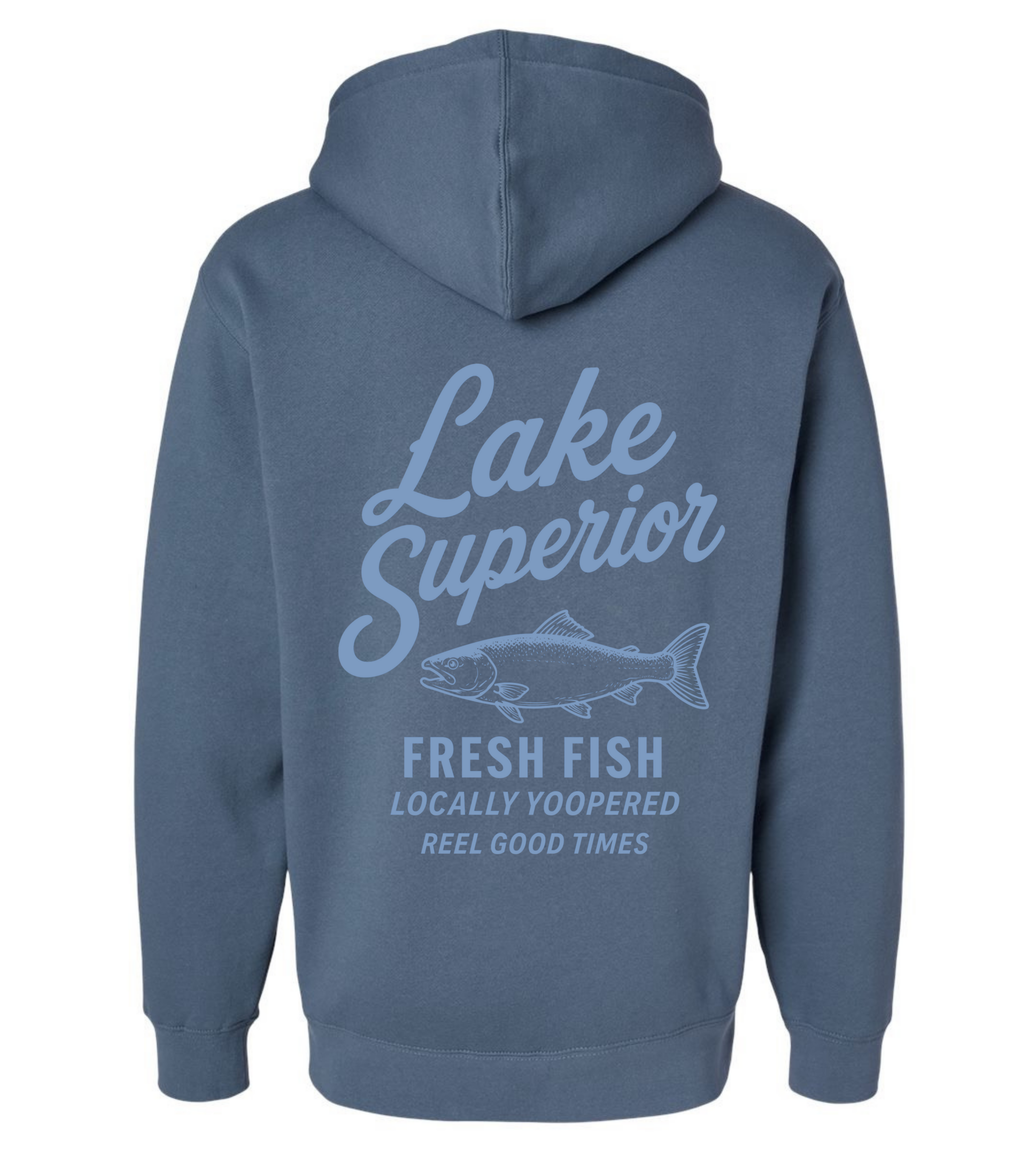 Fresh Fish Long Sleeve Hoody