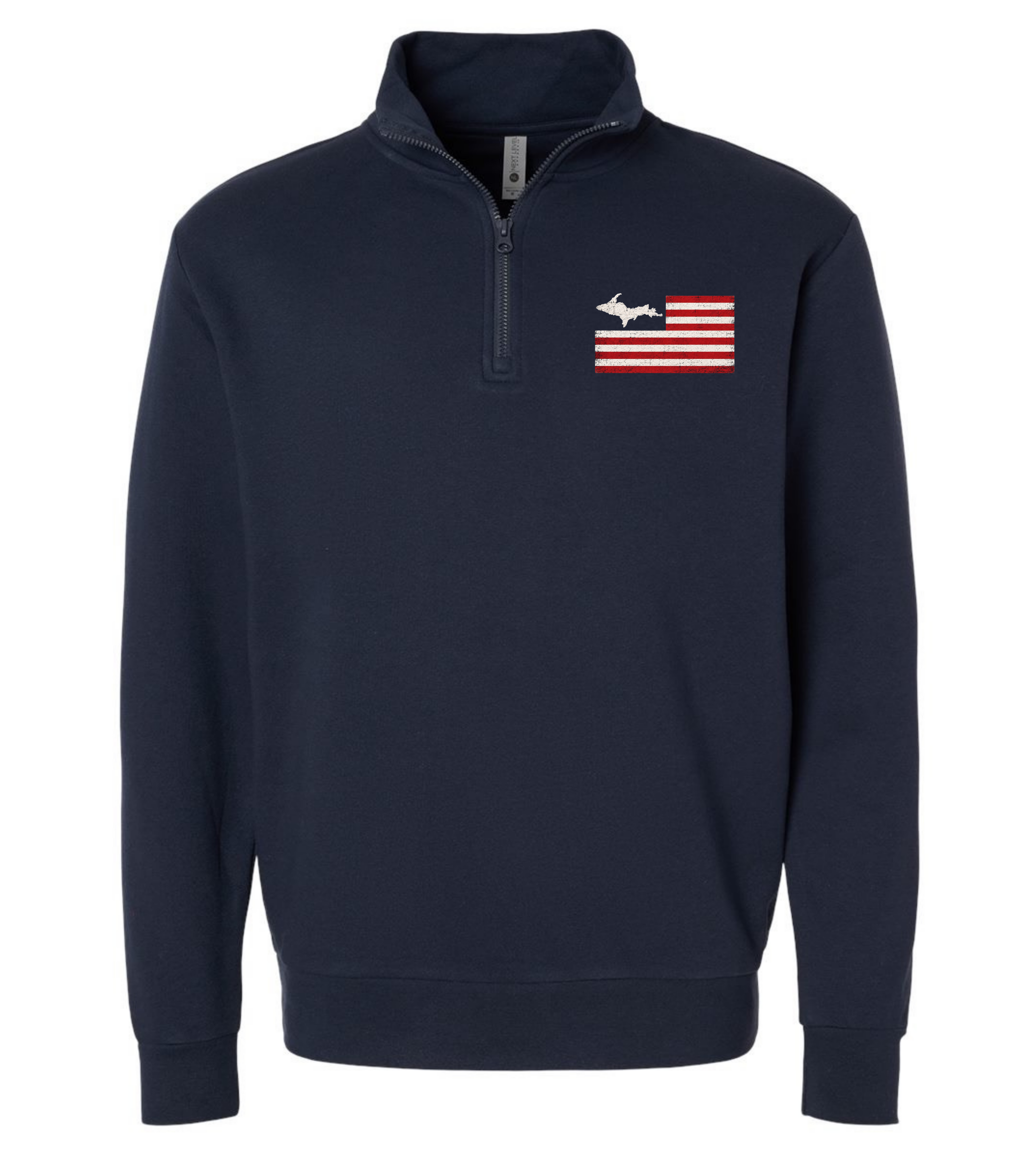 Yooper Flag 1/4 Zip Sweatshirt