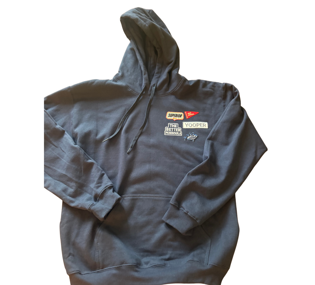 The Better Peninsula Patch Hooded Sweatshirt
