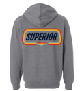 Superior Logo Long Sleeve Zip Hoody